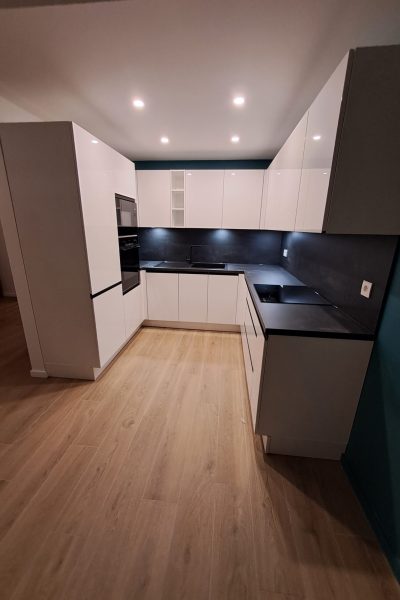 Cuisines blanche et noire